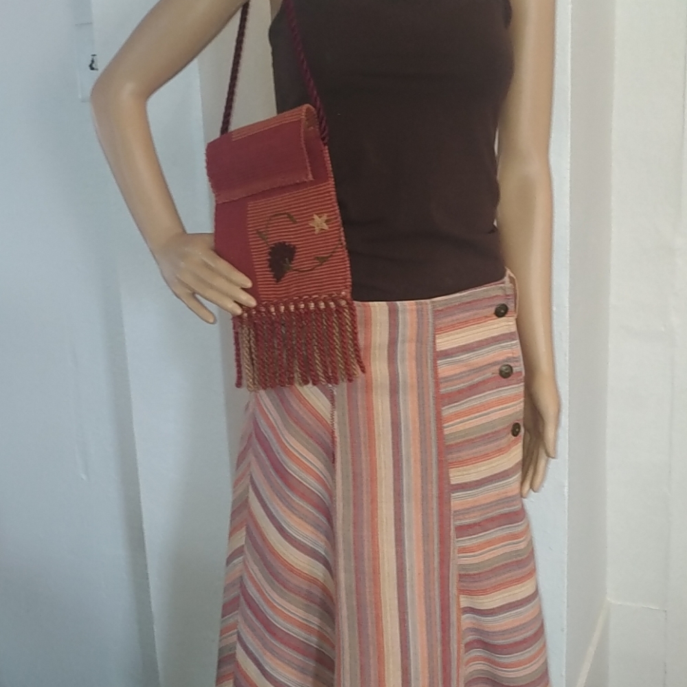 Vintage Skirt & Mini Bag